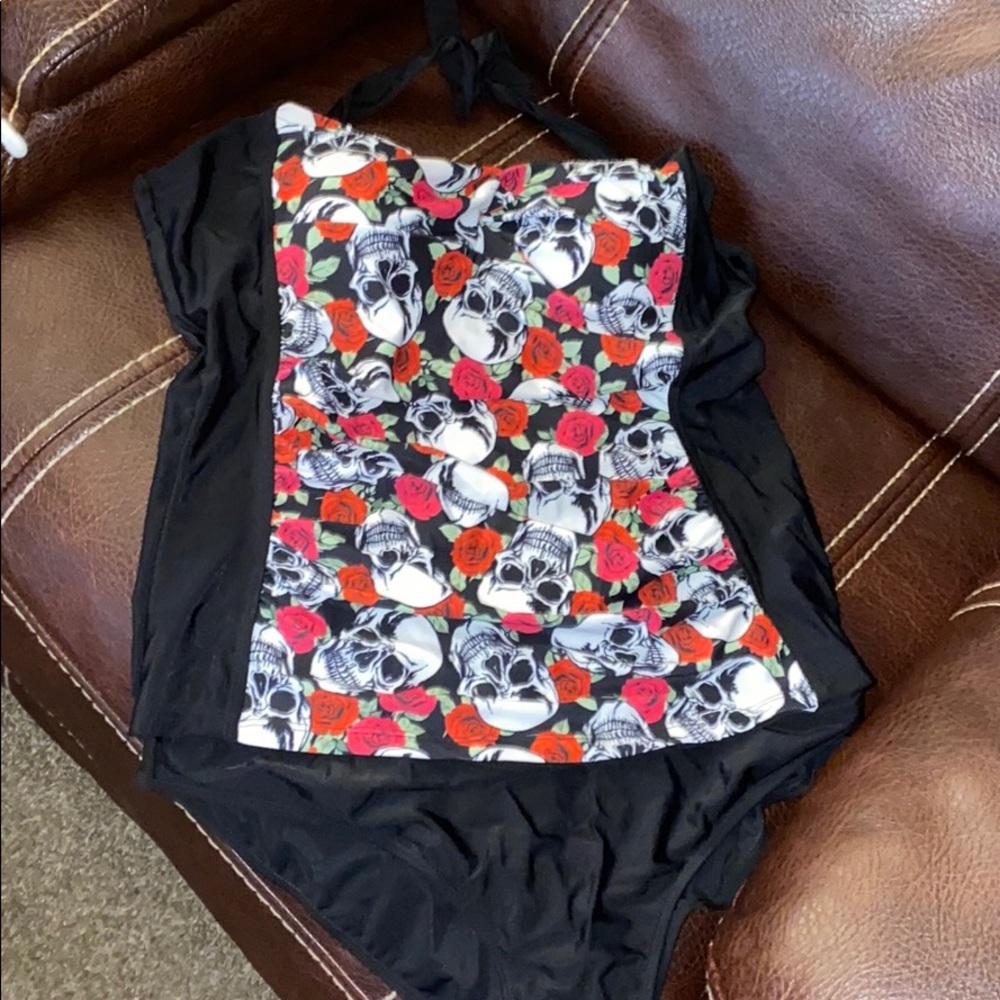 Women’s skull swim suit